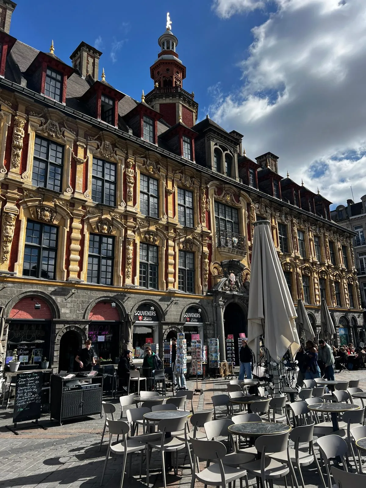 La Vieille Bourse et ses terrasses, Grand-Place de Lille